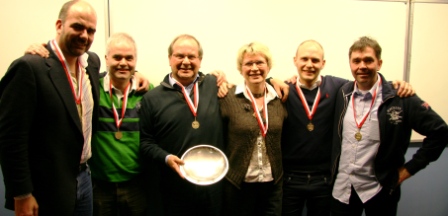Peter, Dorthe & Martin Schaltz, Lars & Knut Blakset y Mathias Bruun