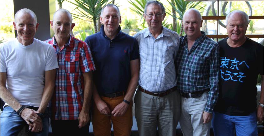 Chris Quail, Ian Robinson (npc), Neil Ewart, David Hoffman, Richard Brightling and Andrew Braithwaite