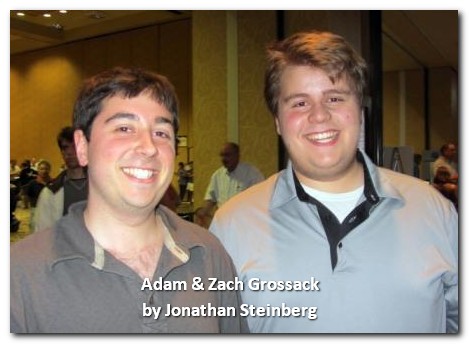 Adam (22) & Zach Grossack (17)  won the NABC Fast Pairs