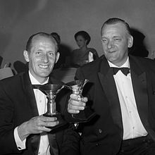 Hans Kreijns y Bob Slavenburg; winners of the World Pairs Championships (1966)