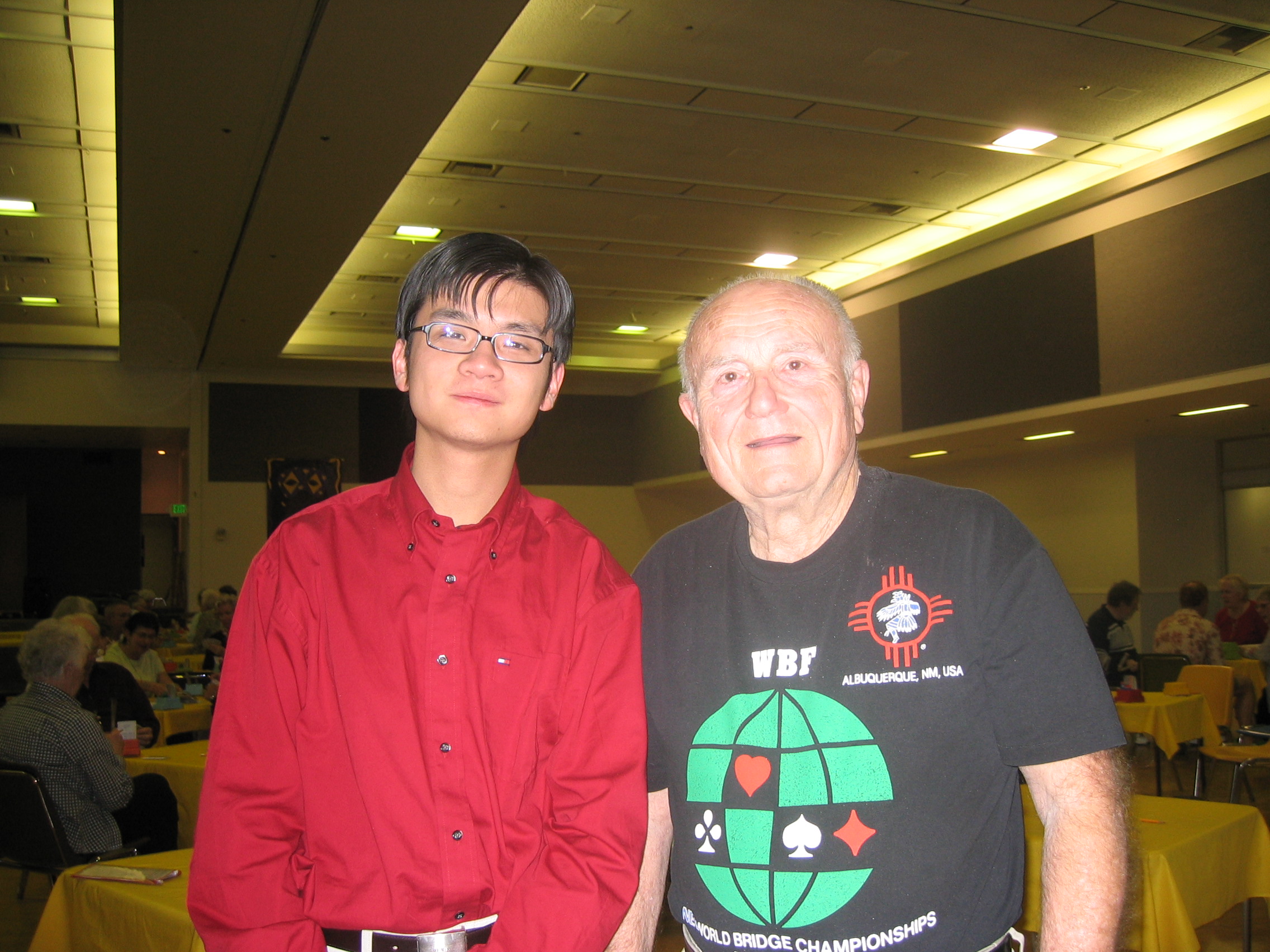 Dayou Zhou with legend Marshall Miles