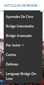 menu articulos de bridge
