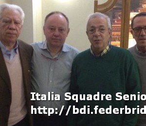 Antonio Bardin, Paolo Uggeri, Franco Garbosi, Silvio Tosi