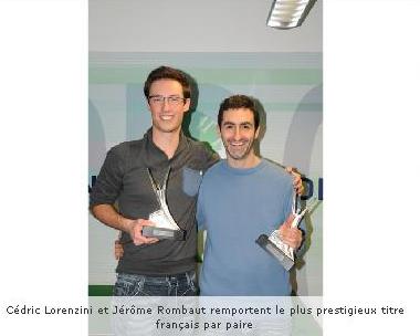 Jérôme Rombaut et Cédric Lorenzini