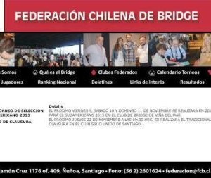 Federacion Chilena de Bridge 1