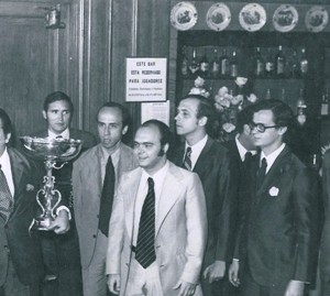 Campeonato Sudamericano 1972: Adelstano Porta d’ Ave, Pedro, Gabriel, Marcelo. Gabino y Christiano.