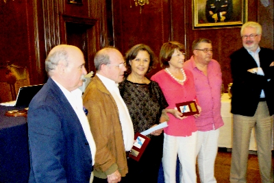 Ganadores del Open Galicia 2013: Fernando Pilarte Pilarte – María Cruz Peredo Barquín