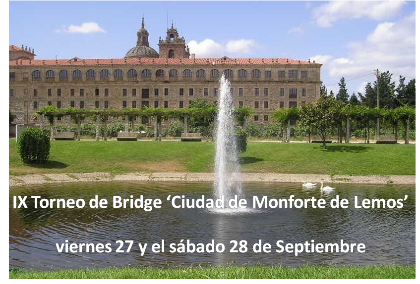 IX Torneo de Bridge ‘Ciudad de Monforte de Lemos’