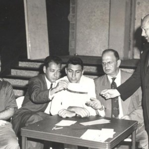 1958 Marshall Miles, Ivan Erdos, Eddie Kantar, Ernie Rovere and Nat Cohen