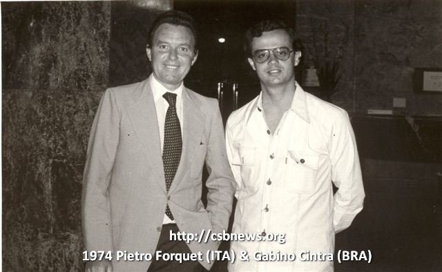 1974 Pietro Forquet (Italia) y Gabino Cintra (Brasil)