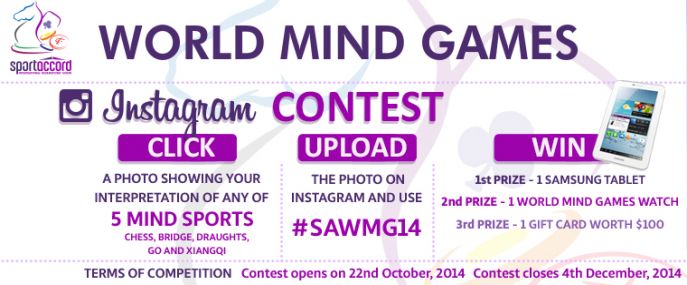 SportAccord World Mind Games: Click. Upload. Win