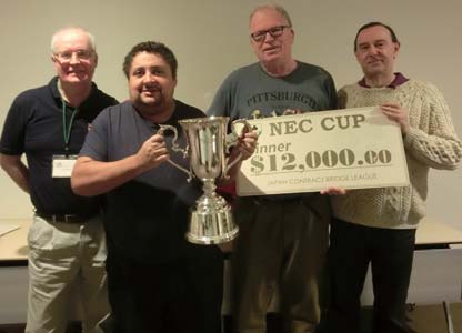 Hackett Victorious in the 2015 NEC Cup
