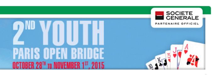 Paris 2015: 2nd Youth Paris Open Bridge