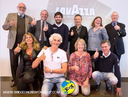 Lavazza gana la Yeh Online Bridge World Cup